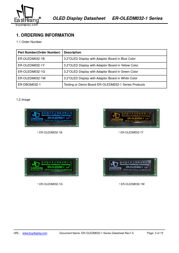 ER-OLEDM032-1Y