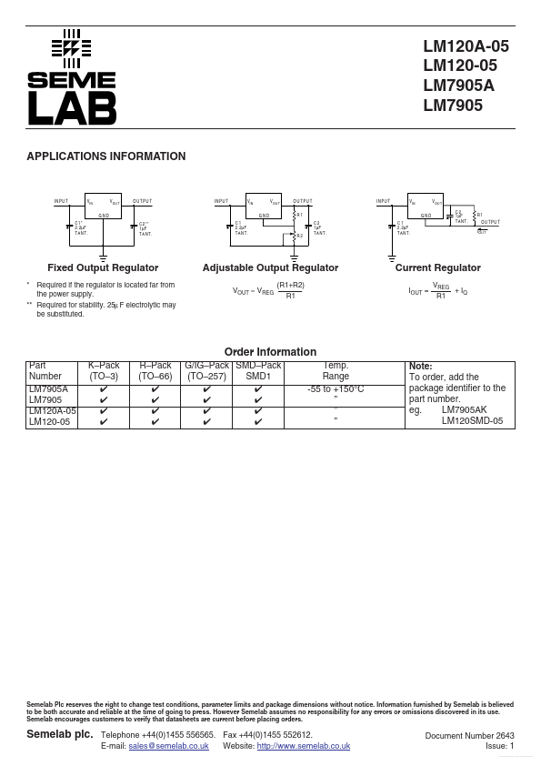 LM7905A